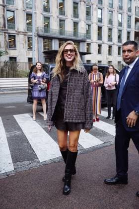 Milan, Milan Women s Fashion Week Spring Summer 2026 - Women s Fashion, Spring Summer 2026 - Missoni Fashion Show - Guest Arrivals. Pictured: Chiara Ferragni  Copyright: xAlessandroxBremecx xipa-agency.netx xx IPA_Agency_IPA65688881