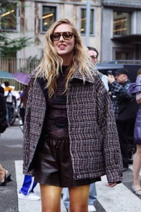 Milan, Italy: Milan, Milan Women s Fashion Week Spring Summer 2026 - Women s Fashion, Spring Summer 2026 - Missoni Fashion Show - Guest Arrivals. Pictured: Chiara Ferragni Milan Italy  - ZUMAp169 20250924_zea_p169_1071 Copyright: xAlessandroxBremecx