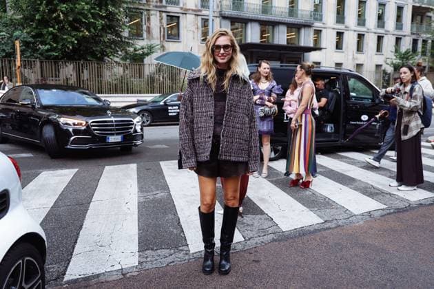 Milan, Italy: Milan, Milan Women s Fashion Week Spring Summer 2026 - Women s Fashion, Spring Summer 2026 - Missoni Fashion Show - Guest Arrivals. Pictured: Chiara Ferragni Milan Italy  - ZUMAp169 20250924_zea_p169_1075 Copyright: xAlessandroxBremecx