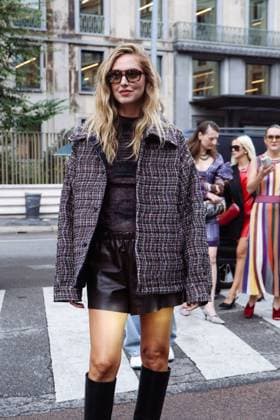 Milan, Italy: Milan, Milan Women s Fashion Week Spring Summer 2026 - Women s Fashion, Spring Summer 2026 - Missoni Fashion Show - Guest Arrivals. Pictured: Chiara Ferragni Milan Italy  - ZUMAp169 20250924_zea_p169_1076 Copyright: xAlessandroxBremecx