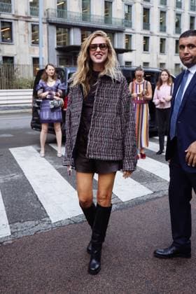 Milan, Italy: Milan, Milan Women s Fashion Week Spring Summer 2026 - Women s Fashion, Spring Summer 2026 - Missoni Fashion Show - Guest Arrivals. Pictured: Chiara Ferragni Milan Italy  - ZUMAp169 20250924_zea_p169_1082 Copyright: xAlessandroxBremecx