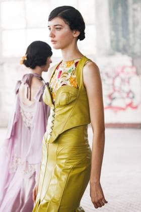 News - Antonio Marras - Runway and celebrities- Milan Fashion Week - Womenswear Spring Summer 2026 A model walks the runway at the Antonio Marras fashion show during the Milan Womenswear Spring Summer 2026 on September 24, 2025 in Milan, Italy. Photo: Cinzia Camela. Milano Viale Molise, 68 Italy Copyright: xCinziaxCamelax xLiveMediax LPN_2044678