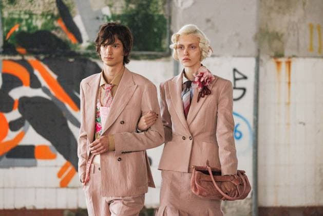 News - Antonio Marras - Runway and celebrities- Milan Fashion Week - Womenswear Spring Summer 2026 A model walks the runway at the Antonio Marras fashion show during the Milan Womenswear Spring Summer 2026 on September 24, 2025 in Milan, Italy. Photo: Cinzia Camela. Milano Viale Molise, 68 Italy Copyright: xCinziaxCamelax xLiveMediax LPN_2044713