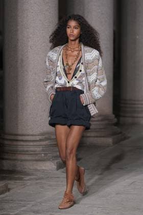Milan, Milan Women s Fashion Week Spring Summer 2026 - Women s Fashion, Spring Summer 2026. - Missoni fashion show - fashion show in the photo: model  Copyright: xRiccardoxGIordanox xipa-agency.netx xRiccardoxGiordano IPAx IPA_Agency_IPA65697485