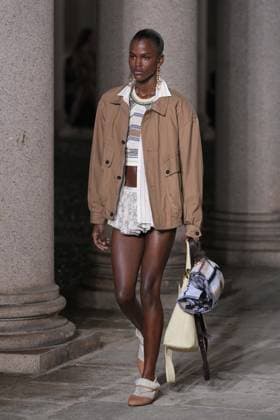 Milan, Italy: Milan, Milan Women s Fashion Week Spring Summer 2026 - Women s Fashion, Spring Summer 2026. - Missoni fashion show - fashion show in the photo: model Milan Italy  - ZUMAp169 20250924_zea_p169_1169 Copyright: xRiccardoxGIordanox