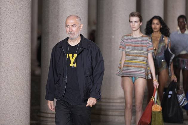 Milan, Italy: Milan, Milan Women s Fashion Week Spring Summer 2026 - Women s Fashion, Spring Summer 2026. - Missoni fashion show - fashion show in the photo: model Milan Italy  - ZUMAp169 20250924_zea_p169_1182 Copyright: xRiccardoxGIordanox