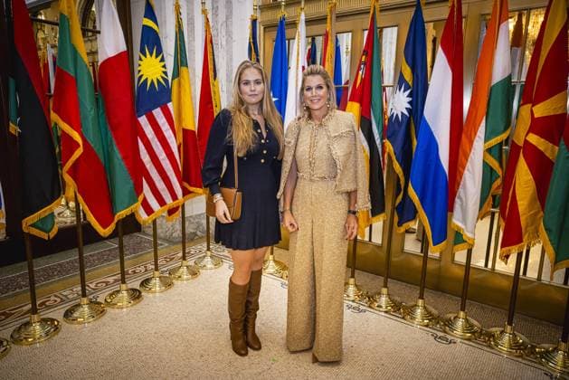 Bilder des Jahres 2025, Entertainment 09 September New York, The Netherlands, 2025-09-24 16:43:54 NEW YORK, September 24, 2025. Queen Maxima will visit Washington, DC, on Monday, September 22, as the United Nations Secretary-General s Special Advocate for Financial Security (UNSGSA). Princess Amalia will be present throughout the visit to observe Queen Maxima s UN work. PHOTO: NLBeeld. Pictured: In New York, Queen Maxima will attend the opening of the 80th UN General Assembly. During her time in New York, she will also hold bilateral consultations with government representatives of countries and development organizations on improving financial security. Credit: NL Beeld Patrick van Emst  Copyright: xx x