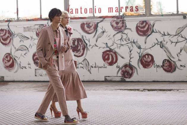 News - Antonio Marras - Runway and celebrities- Milan Fashion Week - Womenswear Spring Summer 2026 A model walks the runway at the Antonio Marras fashion show during the Milan Womenswear Spring Summer 2026 on September 24, 2025 in Milan, Italy. Photo: Cinzia Camela. Milano Viale Molise, 68 Italy Copyright: xCinziaxCamelax xLiveMediax LPN_2045920