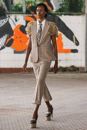 News - Antonio Marras - Runway and celebrities- Milan Fashion Week - Womenswear Spring Summer 2026 A model walks the runway at the Antonio Marras fashion show during the Milan Womenswear Spring Summer 2026 on September 24, 2025 in Milan, Italy. Photo: Cinzia Camela. Milano Viale Molise, 68 Italy Copyright: xCinziaxCamelax xLiveMediax LPN_2045923