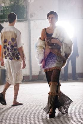 News - Antonio Marras - Runway and celebrities- Milan Fashion Week - Womenswear Spring Summer 2026 A model walks the runway at the Antonio Marras fashion show during the Milan Womenswear Spring Summer 2026 on September 24, 2025 in Milan, Italy. Photo: Cinzia Camela. Milano Viale Molise, 68 Italy Copyright: xCinziaxCamelax xLiveMediax LPN_2045939