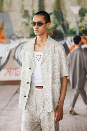 News - Antonio Marras - Runway and celebrities- Milan Fashion Week - Womenswear Spring Summer 2026 A model walks the runway at the Antonio Marras fashion show during the Milan Womenswear Spring Summer 2026 on September 24, 2025 in Milan, Italy. Photo: Cinzia Camela. Milano Viale Molise, 68 Italy Copyright: xCinziaxCamelax xLiveMediax LPN_2045959