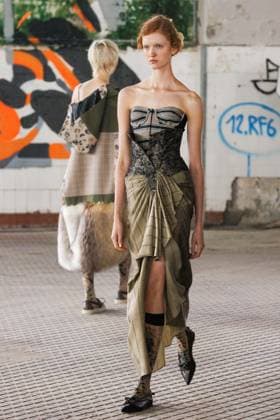News - Antonio Marras - Runway and celebrities- Milan Fashion Week - Womenswear Spring Summer 2026 A model walks the runway at the Antonio Marras fashion show during the Milan Womenswear Spring Summer 2026 on September 24, 2025 in Milan, Italy. Photo: Cinzia Camela. Milano Viale Molise, 68 Italy Copyright: xCinziaxCamelax xLiveMediax LPN_2045969