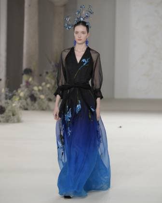 September 24, 2025, Milan, Milan, Italy: A model walks the runway wearing creations by designer XIONG YING for the HEAVEN GAIA collection during Milan Fashion Week Spring Summer 2026, at the Museo Leonardo da Vinci, in Milan, Italy, on September 24, 2025. Milan Italy - ZUMAp285 20250924_zep_p285_019 Copyright: xGennaroxPiscopox