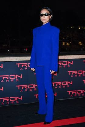 Tron Ares Premiere Greta Lee attending the Tron : Ares Premiere at the Pathe Palace cinema in Paris, France on September 24, 2025. Photo by Aurore Marechal ABACAPRESS.COM Paris France  Copyright: xMarechalxAurore ABACAx