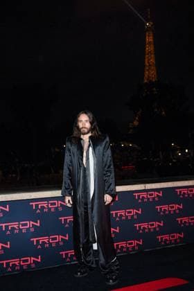 Tron Ares Premiere Jared Leto attending the Tron : Ares Premiere at the Pathe Palace cinema in Paris, France on September 24, 2025. Photo by Aurore Marechal ABACAPRESS.COM Paris France  Copyright: xMarechalxAurore ABACAx