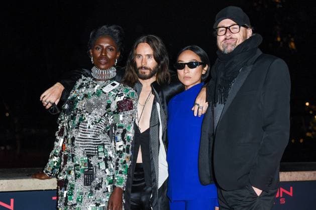 Tron Ares Premiere Jodie Turner-Smith, Jared Leto, Greta Lee and Joachim Ronning attending the Tron : Ares Premiere at the Pathe Palace cinema in Paris, France on September 24, 2025. Photo by Aurore Marechal ABACAPRESS.COM Paris France  Copyright: xMarechalxAurore ABACAx