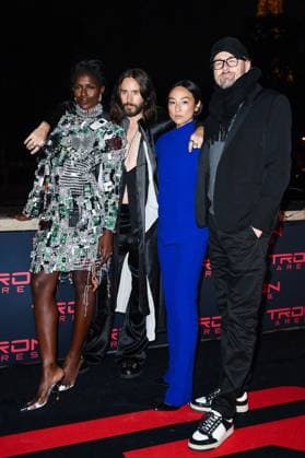 Tron Ares Premiere Jodie Turner-Smith, Jared Leto, Greta Lee and Joachim Ronning attending the Tron : Ares Premiere at the Pathe Palace cinema in Paris, France on September 24, 2025. Photo by Aurore Marechal ABACAPRESS.COM Paris France  Copyright: xMarechalxAurore ABACAx