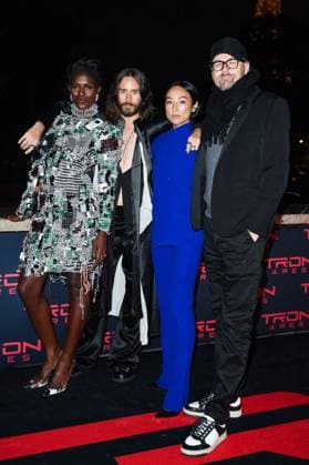 Tron Ares Premiere Jodie Turner-Smith, Jared Leto, Greta Lee and Joachim Ronning attending the Tron : Ares Premiere at the Pathe Palace cinema in Paris, France on September 24, 2025. Photo by Aurore Marechal ABACAPRESS.COM Paris France  Copyright: xMarechalxAurore ABACAx