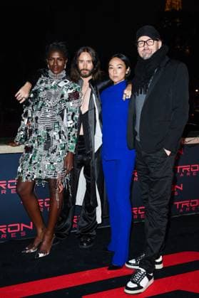 Tron Ares Premiere Jodie Turner-Smith, Jared Leto, Greta Lee and Joachim Ronning attending the Tron : Ares Premiere at the Pathe Palace cinema in Paris, France on September 24, 2025. Photo by Aurore Marechal ABACAPRESS.COM Paris France  Copyright: xMarechalxAurore ABACAx