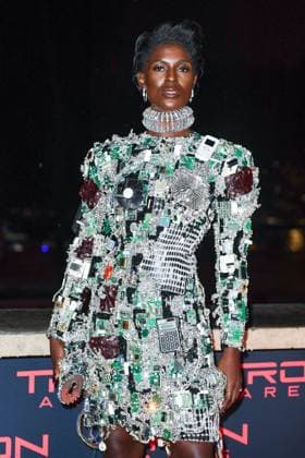 Tron Ares Premiere Jodie Turner-Smith attending the Tron : Ares Premiere at the Pathe Palace cinema in Paris, France on September 24, 2025. Photo by Aurore Marechal ABACAPRESS.COM Paris France  Copyright: xMarechalxAurore ABACAx