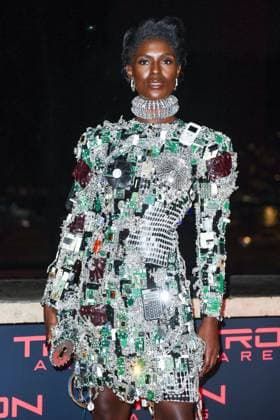 Tron Ares Premiere Jodie Turner-Smith attending the Tron : Ares Premiere at the Pathe Palace cinema in Paris, France on September 24, 2025. Photo by Aurore Marechal ABACAPRESS.COM Paris France  Copyright: xMarechalxAurore ABACAx