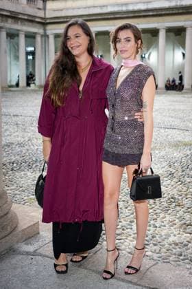 Front Row of Missoni fashion show during the Milan Fashion Week - Womenswear S S 2026 in Milan, Italy on 24 September 2025. Teresa Maccapani Missoni attends the Missoni fashion show during the Milan Fashion Week - Womenswear Spring Summer 2026 in Milan, Italy on 24 September 2025., Credit:Stefano Costantino TTL Avalon Italy, Milan  Copyright: xStefanoxCostantinoxTTLx xAvalonx 1039992572
