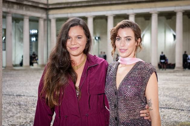 Front Row of Missoni fashion show during the Milan Fashion Week - Womenswear S S 2026 in Milan, Italy on 24 September 2025. Teresa Maccapani Missoni attends the Missoni fashion show during the Milan Fashion Week - Womenswear Spring Summer 2026 in Milan, Italy on 24 September 2025., Credit:Stefano Costantino TTL Avalon Italy, Milan  Copyright: xStefanoxCostantinoxTTLx xAvalonx 1039992583