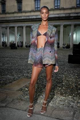 Front Row of Missoni fashion show during the Milan Fashion Week - Womenswear S S 2026 in Milan, Italy on 24 September 2025. Chantal Monaghan attends the Missoni fashion show during the Milan Fashion Week - Womenswear Spring Summer 2026 in Milan, Italy on 24 September 2025., Credit:Stefano Costantino TTL Avalon Italy, Milan  Copyright: xStefanoxCostantinoxTTLx xAvalonx 1039992830