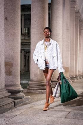 Missoni fashion show Alternative View during the Milan Fashion Week - Womenswear S S 2026 in Milan, Italy on 24 September 2025. Alternative View of a model walks the runway at the Missoni fashion show during the Milan Fashion Week - Womenswear Spring Summer 2026 in Milan, Italy on 24 September 2025., Credit:Stefano Costantino TTL Avalon Italy, Milan  Copyright: xStefanoxCostantinoxTTLx xAvalonx 1040003324