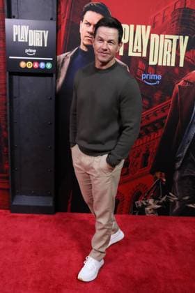 NEW YORK, NY- SEPTEMBER 24: Mark Wahlberg at the Amazon MGM Studios Play Dirty world premiere held at SVA Theatre on September 24, 2025 in New York, New York Copyright: xRWx