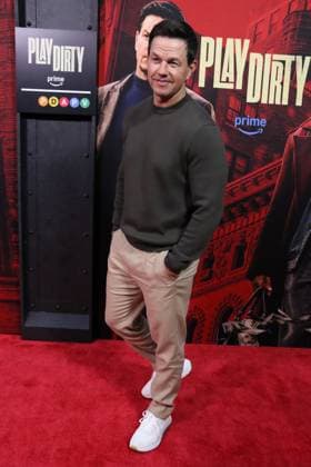 NEW YORK, NY- SEPTEMBER 24: Mark Wahlberg at the Amazon MGM Studios Play Dirty world premiere held at SVA Theatre on September 24, 2025 in New York, New York Copyright: xRWx