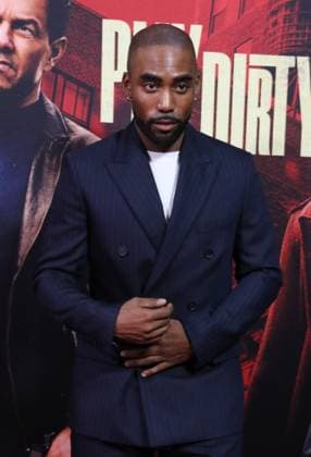 NEW YORK, NY- SEPTEMBER 24: David Alan Madrick-Ross at the Amazon MGM Studios Play Dirty world premiere held at SVA Theatre on September 24, 2025 in New York, New York Copyright: xRWx