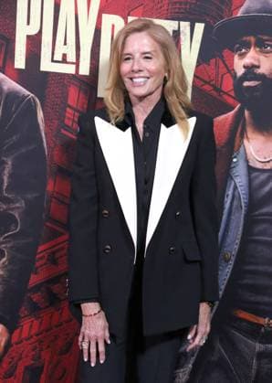 NEW YORK, NY- SEPTEMBER 24: Jules Daly at the Amazon MGM Studios Play Dirty world premiere held at SVA Theatre on September 24, 2025 in New York, New York Copyright: xRWx