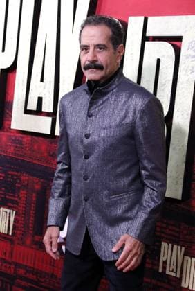 NEW YORK, NY- SEPTEMBER 24: Tony Shalhoub at the Amazon MGM Studios Play Dirty world premiere held at SVA Theatre on September 24, 2025 in New York, New York Copyright: xRWx