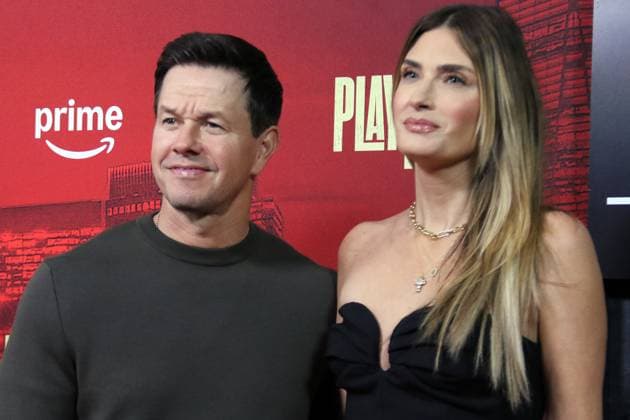 NEW YORK, NY- SEPTEMBER 24: Mark Wahlberg and Rhea Durham at the Amazon MGM Studios Play Dirty world premiere held at SVA Theatre on September 24, 2025 in New York, New York Copyright: xRWx