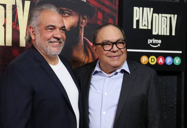 NEW YORK, NY- SEPTEMBER 24: Hemky Madera at the Amazon MGM Studios Play Dirty world premiere held at SVA Theatre on September 24, 2025 in New York, New York Copyright: xRWx