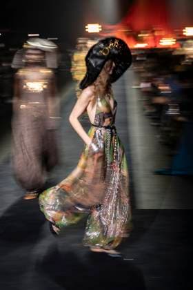 Milan Fashion Week - Women S S 2026 Etro Fashion Show Vibes Milan, Italy Milan Fashion Week - Women S S 2026 Etro Fashion Show Vibes Milan, Italy 24th September 2025  Copyright: xJohnnyxDallaxLibera SGPx