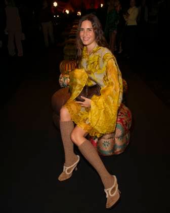 Milan Fashion Week - Women S S 2026 Etro Fashion Show Front Row Milan, Italy Gala Gonzalez Milan Fashion Week - Women S S 2026 Etro Fashion Show Front Row Milan, Italy 24th September 2025  Copyright: xJohnnyxDallaxLibera SGPx