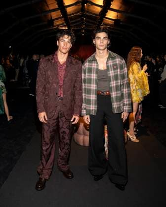 Milan Fashion Week - Women S S 2026 Etro Fashion Show Front Row Milan, Italy Tim Schaecker;Jacob Rott Milan Fashion Week - Women S S 2026 Etro Fashion Show Front Row Milan, Italy 24th September 2025  Copyright: xJohnnyxDallaxLibera SGPx