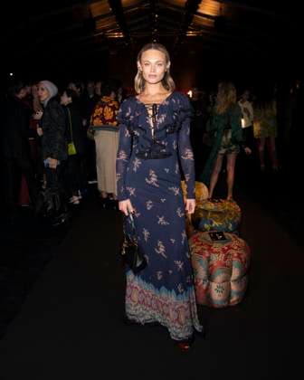Milan Fashion Week - Women S S 2026 Etro Fashion Show Front Row Milan, Italy Olga Lovla Milan Fashion Week - Women S S 2026 Etro Fashion Show Front Row Milan, Italy 24th September 2025  Copyright: xJohnnyxDallaxLibera SGPx