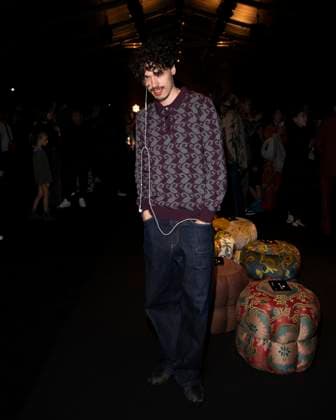 Milan Fashion Week - Women S S 2026 Etro Fashion Show Front Row Milan, Italy Milan Fashion Week - Women S S 2026 Etro Fashion Show Front Row Milan, Italy 24th September 2025  Copyright: xJohnnyxDallaxLibera SGPx