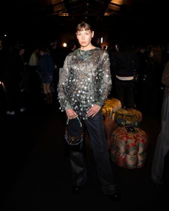 Milan Fashion Week - Women S S 2026 Etro Fashion Show Front Row Milan, Italy Milan Fashion Week - Women S S 2026 Etro Fashion Show Front Row Milan, Italy 24th September 2025  Copyright: xJohnnyxDallaxLibera SGPx