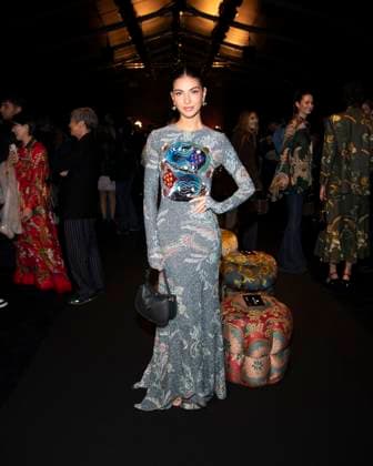 Milan Fashion Week - Women S S 2026 Etro Fashion Show Front Row Milan, Italy Elisa Maino Milan Fashion Week - Women S S 2026 Etro Fashion Show Front Row Milan, Italy 24th September 2025  Copyright: xJohnnyxDallaxLibera SGPx