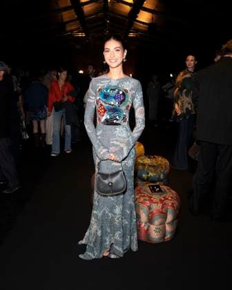 Milan Fashion Week - Women S S 2026 Etro Fashion Show Front Row Milan, Italy Elisa Maino Milan Fashion Week - Women S S 2026 Etro Fashion Show Front Row Milan, Italy 24th September 2025  Copyright: xJohnnyxDallaxLibera SGPx