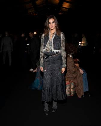Milan Fashion Week - Women S S 2026 Etro Fashion Show Front Row Milan, Italy Milan Fashion Week - Women S S 2026 Etro Fashion Show Front Row Milan, Italy 24th September 2025  Copyright: xJohnnyxDallaxLibera SGPx