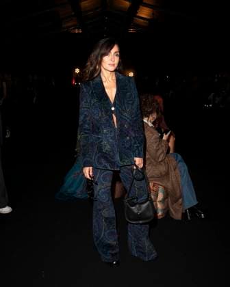 Milan Fashion Week - Women S S 2026 Etro Fashion Show Front Row Milan, Italy Ambra Angiolini Milan Fashion Week - Women S S 2026 Etro Fashion Show Front Row Milan, Italy 24th September 2025  Copyright: xJohnnyxDallaxLibera SGPx