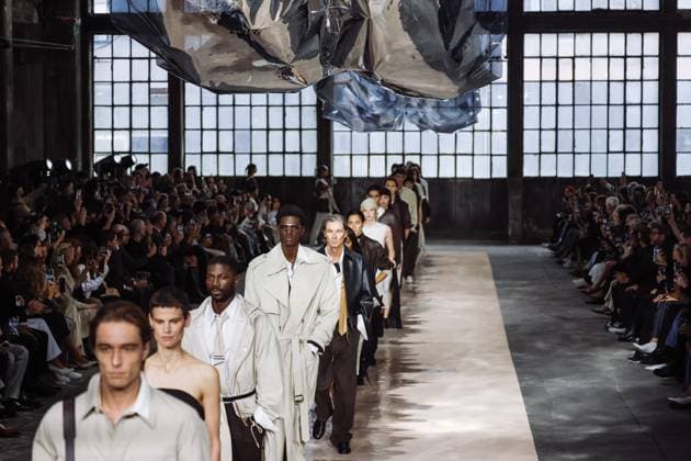 Milan, Milan Women s Fashion Week Spring Summer 2026 - Women s Fashion, Spring Summer 2026 - Boss Fashion Show - Catwalk. Pictured: Model  Copyright: xAlessandroxBremecx xipa-agency.netx xx IPA_Agency_IPA65727277