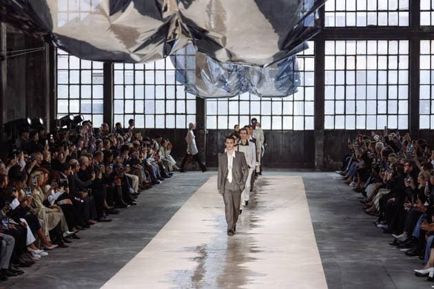 Milan, Milan Women s Fashion Week Spring Summer 2026 - Women s Fashion, Spring Summer 2026 - Boss Fashion Show - Catwalk. Pictured: Model  Copyright: xAlessandroxBremecx xipa-agency.netx xx IPA_Agency_IPA65727343