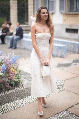Milan Fashion Week - Women S S 2026 Luisa Beccaria Fashion Show Front Row Palazzo Bovara - Milan, Italy Sara Pagliaroli Milan Fashion Week - Women S S 2026 Luisa Beccaria Fashion Show Front Row Palazzo Bovara - Milan, Italy 24th September 2025  Copyright: xMarcoxErbax