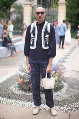 Milan Fashion Week - Women S S 2026 Luisa Beccaria Fashion Show Front Row Palazzo Bovara - Milan, Italy Mattia Boffi Milan Fashion Week - Women S S 2026 Luisa Beccaria Fashion Show Front Row Palazzo Bovara - Milan, Italy 24th September 2025  Copyright: xMarcoxErbax